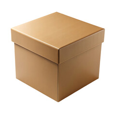 Gold Gift Box: Packaging Image for Products & Presents