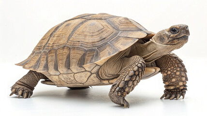 Fototapeta premium Stunning Turtle Visuals on White Background