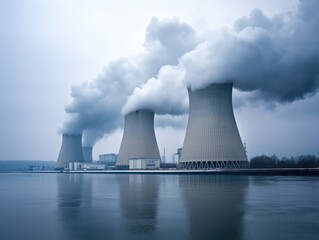 Cooling towers of nuclear power station