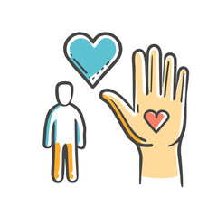 volunteer Copy icon, volunteer Copy vector illustration-simple illustration of volunteer Copy, perfect for volunteer Copy logos and icons