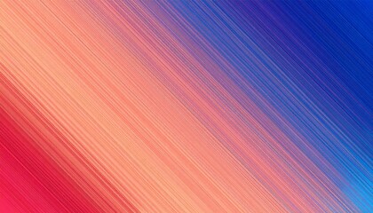 Obraz premium Blue violet purple red orange coral abstract background. Geometric shape. Diagonal line stripe angle. Color gradient. 
