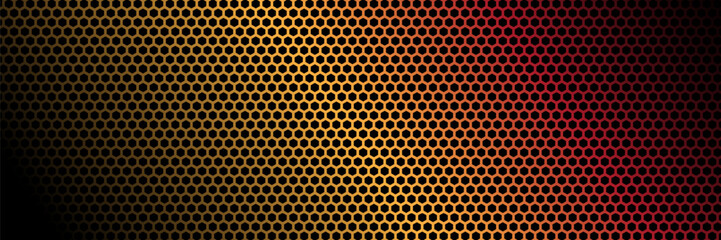 Black metal texture steel background. Perforated sheet metal. vector