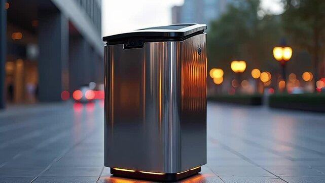Smart Sensor Trash Bin: Modern technology in daily life