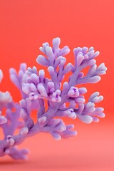 Fototapeta premium Delicate Coral Branching Gracefully of excellence in splendor beyond compare with grace in style