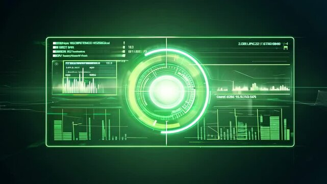 technology background with binary code