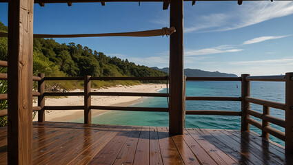 view from the pier