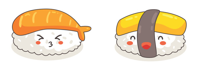 Set Sushi Cute