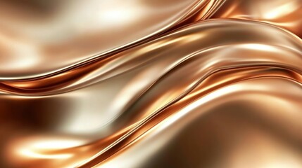 Luxurious, flowing metallic fabric.  A rich, golden, liquid-like surface, elegant and smooth