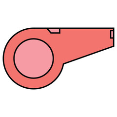 Whistle Icon Vector Design