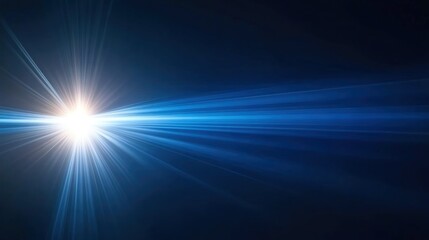 Obraz premium Radiant beams of light emanating from a central starburst.