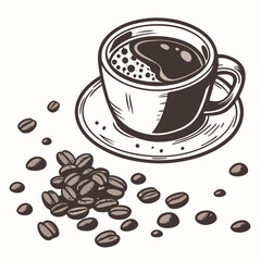 charcoal-coffee-bg  Coffee Background Design for Digital Use 