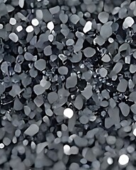 Abstract Gray Pebble Texture: Seamless Pattern Background