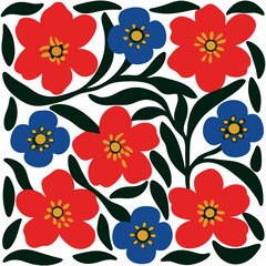 Seamless flowers.Vintage botanical flowers. Floral seamless patterns. Style for banners, wallpaper, posters, websites, online.Vector illustration  fabric, interior decor and other users design.
