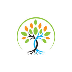 Grow your brand with this elegant tree logo—ideal for eco-friendly, nature, wellness, or organic businesses. Clean design, perfect for web, print, and sustainable branding.
