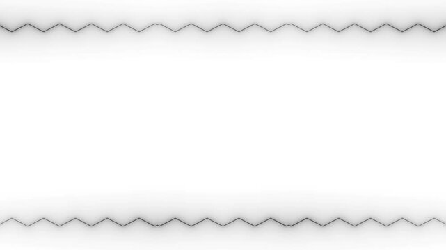 Abstract Minimalist Background with Zigzag Lines