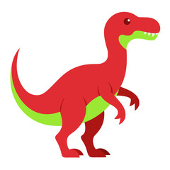 Tyrannosaurus rex dinosaur vector