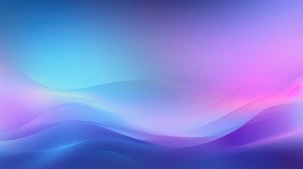Obraz premium Abstract background with northern lights. Vector illustration of a gradient color blend of blue, purple and teal, with a glowing neon light effect