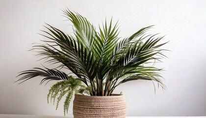 Fototapeta premium Bringing beauty and tranquility indoors and out, aesthetic plants elevate any space with their captivating forms, textures, and colors. Embrace the calming presence and natural artistry they effortles