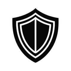 security shield icon vector illustration