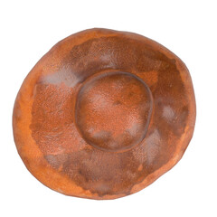 3D rendering illustration of a brioche