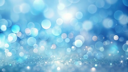 Soft blue abstract background with subtle blur and bokeh effect