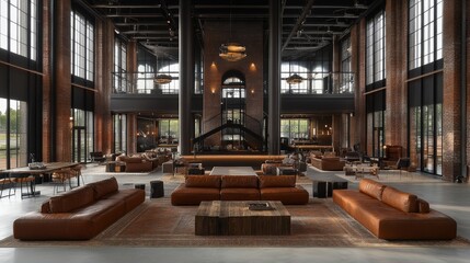 Industrial Loft Interior Design