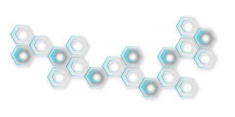 clourful 3d render, Abstracts of background, illustration design.hexagon geometric patterned background vector.