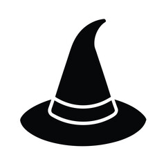 witch hat icon vector illustration
