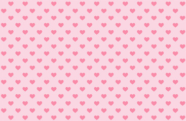 Whimsical Heart Pattern Background with a Lovely Vibe