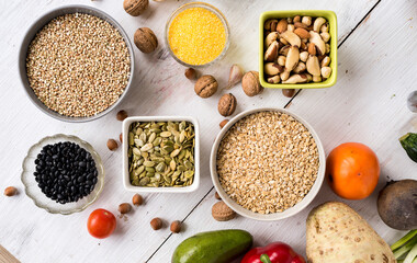 Peas, grains, vegetables - your fire for every day