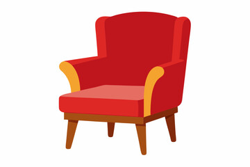 chair clipart on white background 