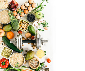 Everyday products for sports, dietary and healthy nutrition.