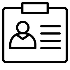 Fototapeta premium Account icon in vector illustration