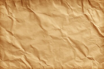 Obraz premium Aged parchment texture displays a warm, vintage aesthetic with subtle wrinkles, perfect as a seamless background for creative projects.