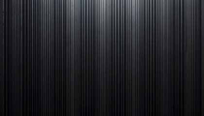 Fototapeta premium Black textured cement tile wall with wavy stripes and a raw industrial look. 