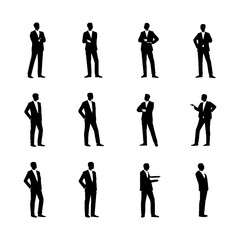 Business Idea Silhouette Graphic
