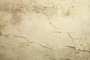 Aged stucco wall texture exhibits a muted palette and delicate cracks, ideal for a vintage or rustic backdrop.