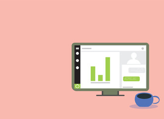  Program interface on the display