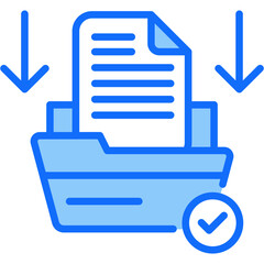 Obraz premium Data Gathering Icon