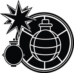 National explosive ordnance disposal silhouette Vector Designs 9