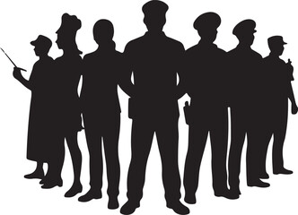 black and white silhouette vector illustration for creative design and decoration