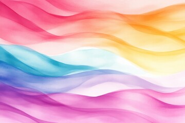 Fototapeta premium Colorful abstract waves in vibrant tones.
