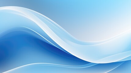 Abstract blue background vector presentation design template with white gradient and soft lines for business technology concept 