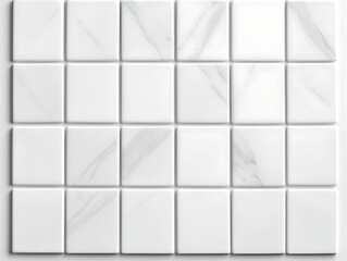 White Marble Tile Pattern