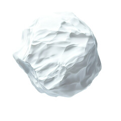 Obraz premium Abstract White Sphere, Textured