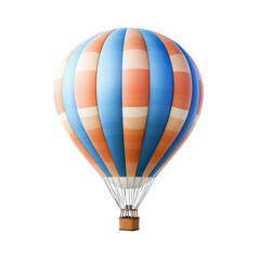 Naklejka premium Colorful Hot Air Balloon