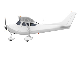 Small Airplane Isolated
