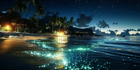 Obraz premium Captivating Ocean Background for Relaxation