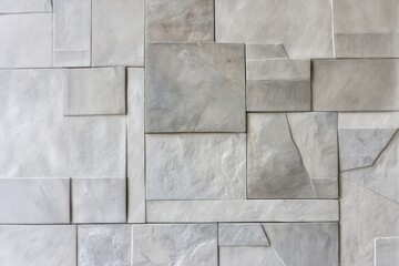 Naklejka premium Seamless light gray tile grout forms a clean, minimalist geometric pattern suitable as a neutral flat background.