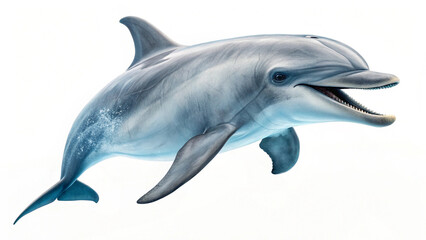 Fototapeta premium High-Quality Dolphin Pictures with White Background